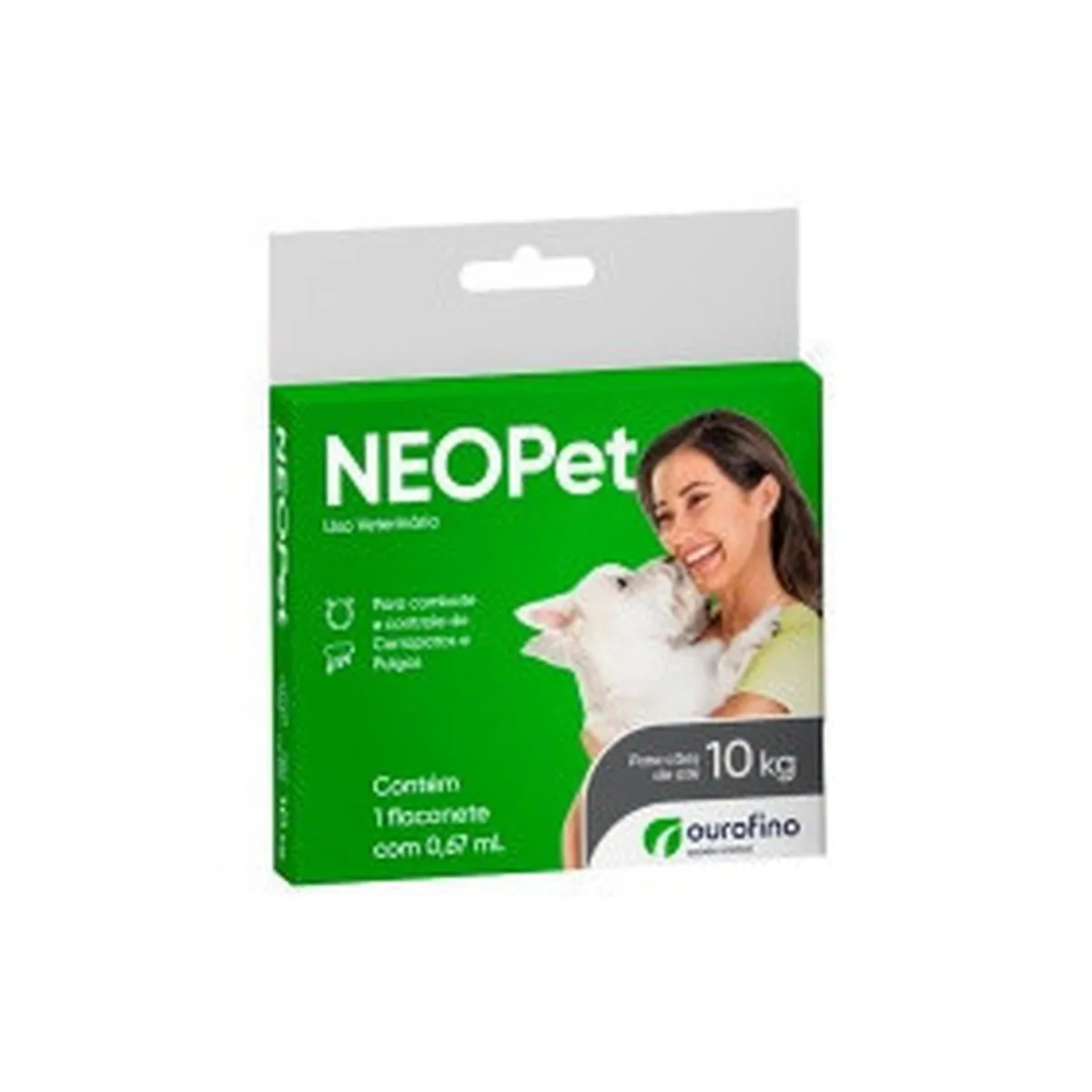 Antipulgas e Carrapatos Neopet Ourofino para Cães até 10kg