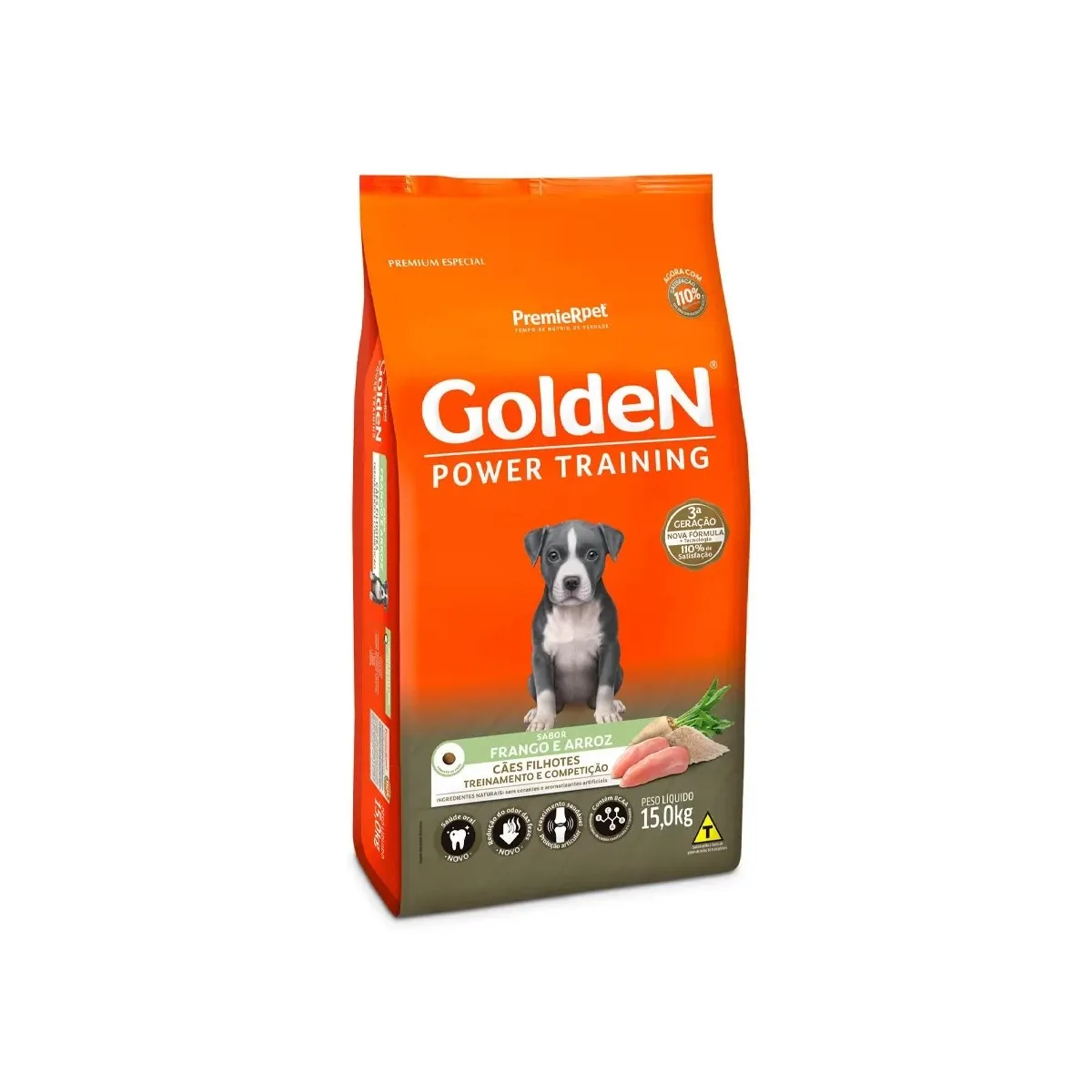 Ração Golden Power Cães Filhotes Training Golden 15Kg
